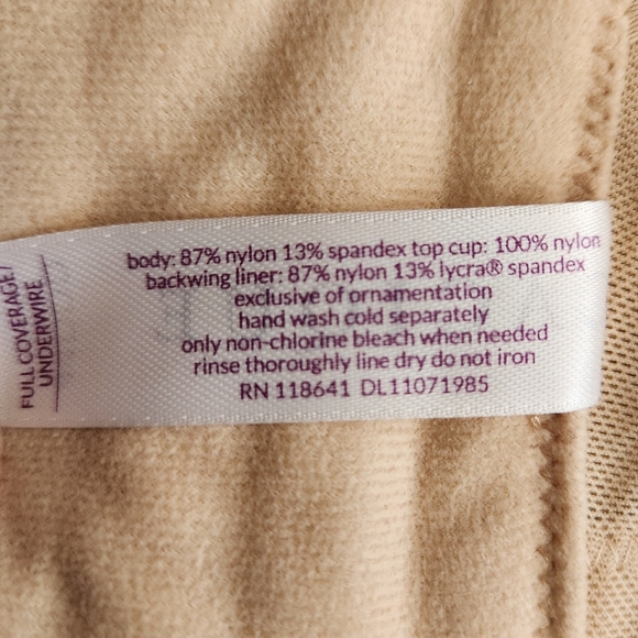 Cacique Illusion Full Coverage Support Solution Sheer Micro-mesh 44DDD - Picture 9 of 11